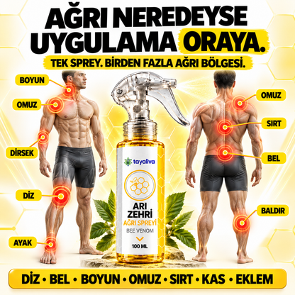 Tayaliva Arı Zehri Aktif Ağrı Spreyi 100ML