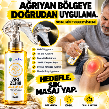 Tayaliva Arı Zehri Aktif Ağrı Spreyi 100ML